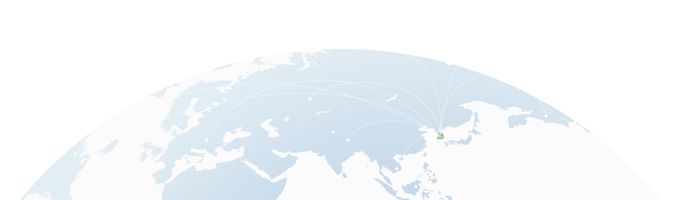 Korea map illustration
